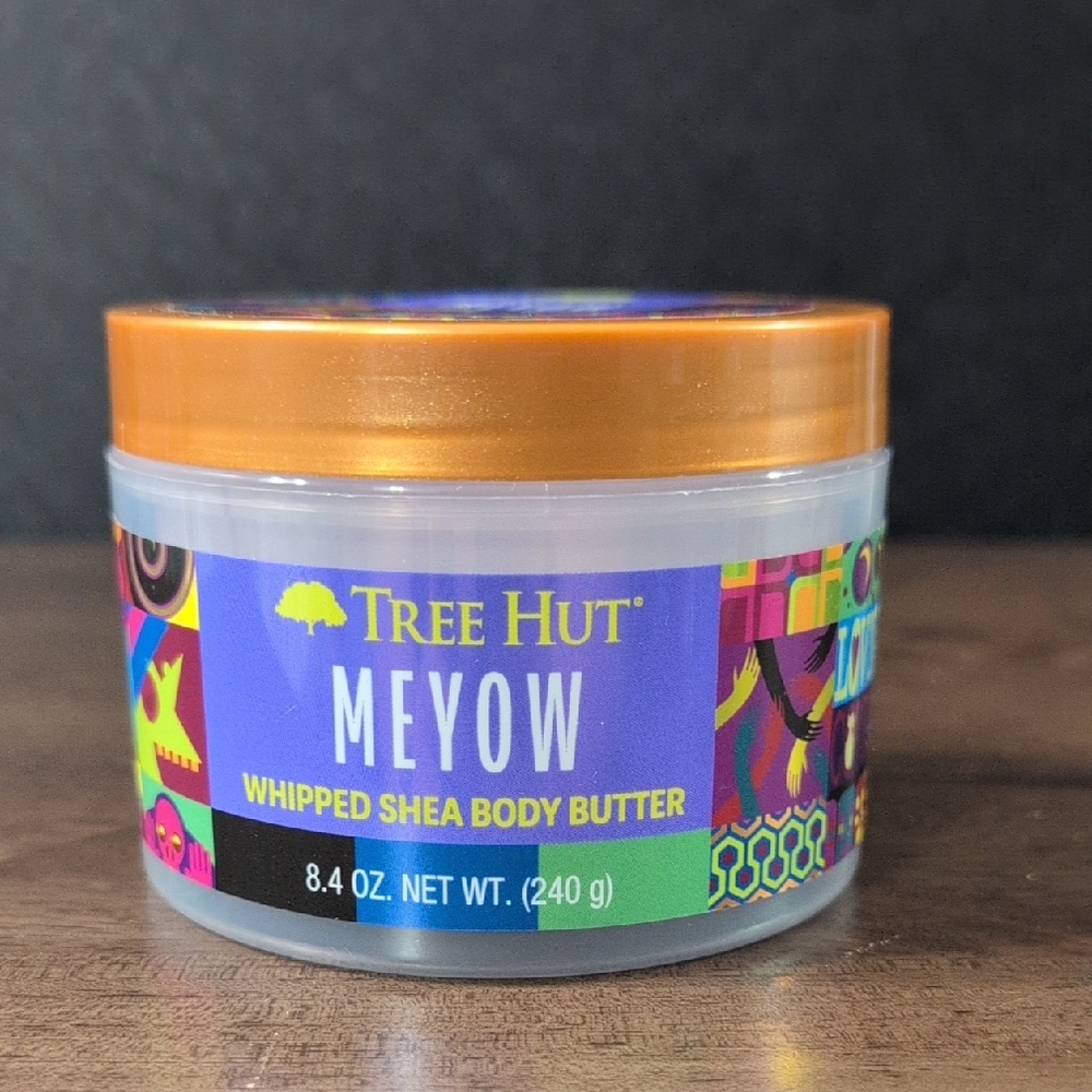 Tree Hut Meyow Whipped Shea Body Butter - Blackberry, Lilac And Musk